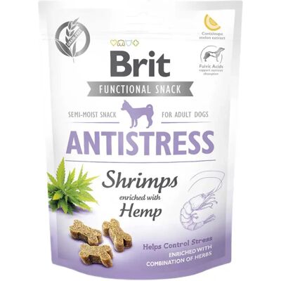 Brit Care Friandise Antistress Aux Crevettes Pour Chien Adulte 10x150g 10x150g - Publicité Brit Care Friandise Antistress Aux Crevettes Pour Chien Adulte 10x150g 10x150g - Publicité
