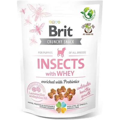 Brit Care Craker Croustillant Friandise Pour Chiot Aux Insectes Et Au Thon 6x200g 6x200g - Publicité Brit Care Craker Croustillant Friandise Pour Chiot Aux Insectes Et Au Thon 6x200g 6x200g - Publicité