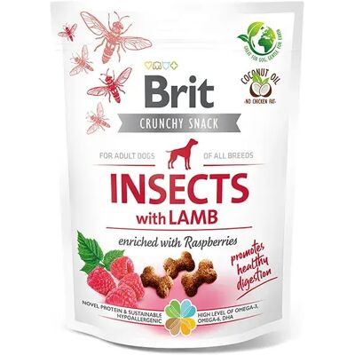 Brit Care Cracker Croustillant Aux Insectes Et à L´agneau Friandise Pour Chien 6x200g 6x200g - Publicité Brit Care Cracker Croustillant Aux Insectes Et à L´agneau Friandise Pour Chien 6x200g 6x200g - Publicité