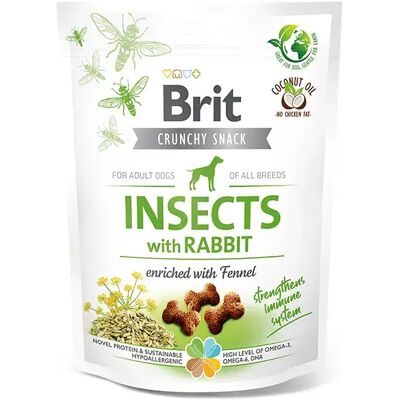 Brit Care Biscuit Croquant Aux Insectes Et Au Lapin Friandise Pour Chien 6x200g 6x200g - Publicité Brit Care Biscuit Croquant Aux Insectes Et Au Lapin Friandise Pour Chien 6x200g 6x200g - Publicité