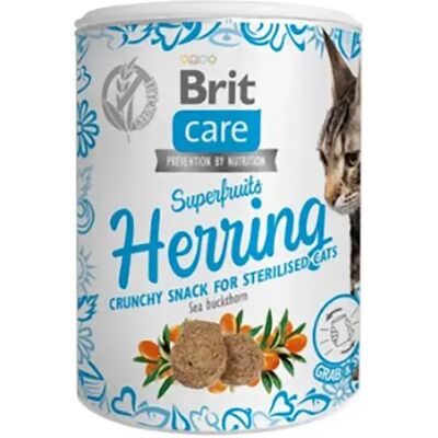 Brit Care Snack Friandise Pour Chats Au Hareng Et à L´argousier 6x100g 6x100g - Publicité Brit Care Snack Friandise Pour Chats Au Hareng Et à L´argousier 6x100g 6x100g - Publicité