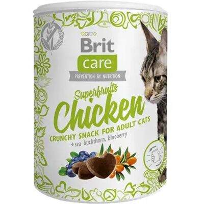 Brit Care Snacks Superfruits Friandises Pour Chats Adultes Au Poulet 6x100g 6x100g - Publicité Brit Care Snacks Superfruits Friandises Pour Chats Adultes Au Poulet 6x100g 6x100g - Publicité