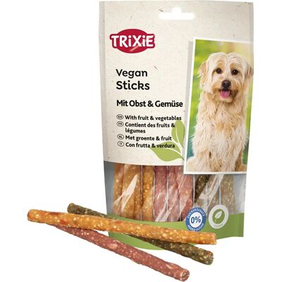 Trixie Bâtonnets Végans aux Fruits et Légumes - Friandises pour Chien - Publicité Trixie Bâtonnets Végans aux Fruits et Légumes - Friandises pour Chien - Publicité