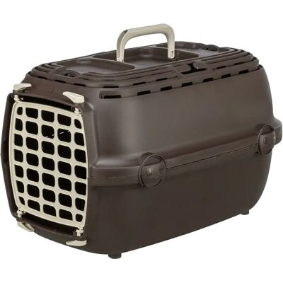 Trixie Caisse De Transport Pour Animaux 398404 Brown XS - Publicité Trixie Caisse De Transport Pour Animaux 398404 Brown XS - Publicité