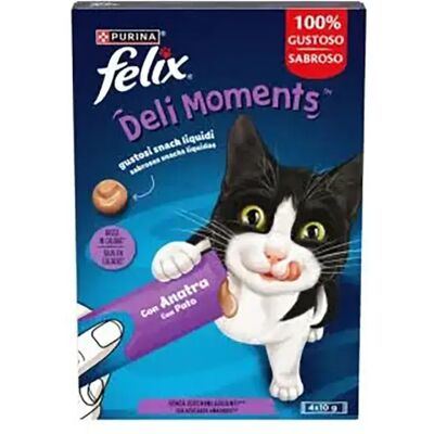 Felix Deli Moments Snack Liquide pour Chat - Collations pour chat - Publicité Felix Deli Moments Snack Liquide pour Chat - Collations pour chat - Publicité