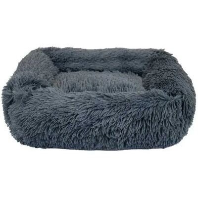 Yagu Lit Pour Animaux De Compagnie Beti Antiestres Anthracite 52 x 38 x 14 cm - Publicité Yagu Lit Pour Animaux De Compagnie Beti Antiestres Anthracite 52 x 38 x 14 cm - Publicité
