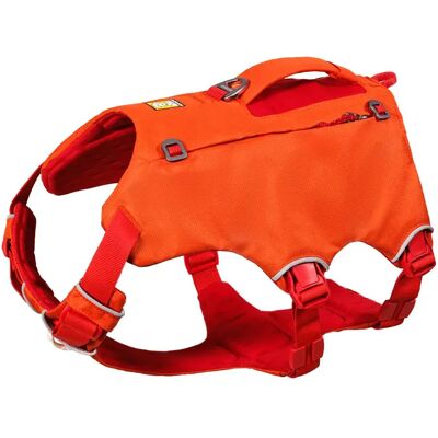 Ruffwear Harnais Avec Sac Palisades™ Red Currant S - Publicité Ruffwear Harnais Avec Sac Palisades™ Red Currant S - Publicité