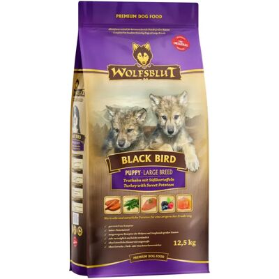 Wolfsblut Black Bird Aliments Pour Chiots De Grande Race 12.5kg Brown One Size - Publicité Wolfsblut Black Bird Aliments Pour Chiots De Grande Race 12.5kg Brown One Size - Publicité
