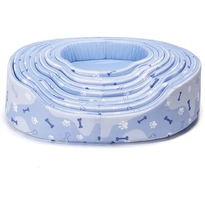 Nobleza Lit Pour Chien Bones 10 Unités Blue / Light Purple One Size - Publicité Nobleza Lit Pour Chien Bones 10 Unités Blue / Light Purple One Size - Publicité