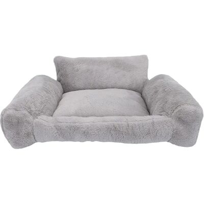 Nobleza Canapé Pour Chien Grey 65 x 50 x 23 cm - Publicité Nobleza Canapé Pour Chien Grey 65 x 50 x 23 cm - Publicité