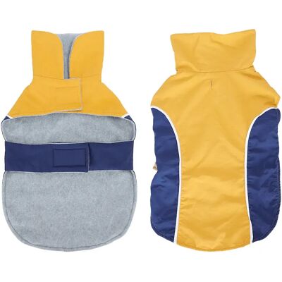 Nobleza Manteau Pour Chien Overturned Collar Color Block Two Tone Assorti Assorted 30 cm - Publicité Nobleza Manteau Pour Chien Overturned Collar Color Block Two Tone Assorti Assorted 30 cm - Publicité