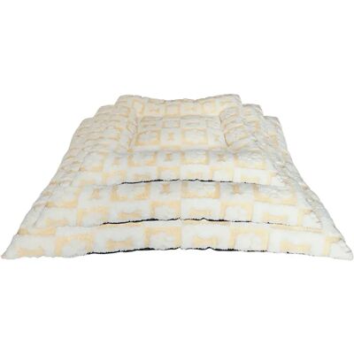 Nobleza Lit Pour Chien Paw & Bone Rectangular 3 Unités Beige One Size - Publicité Nobleza Lit Pour Chien Paw & Bone Rectangular 3 Unités Beige One Size - Publicité