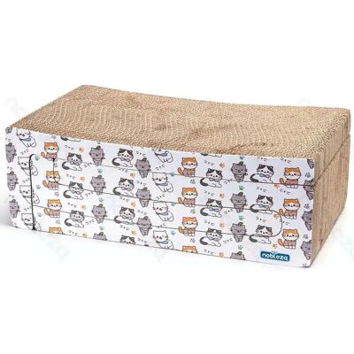 Nobleza Griffoir Pour Chat Board 3 Unités Brown 43 x 24 x 15 cm - Publicité Nobleza Griffoir Pour Chat Board 3 Unités Brown 43 x 24 x 15 cm - Publicité