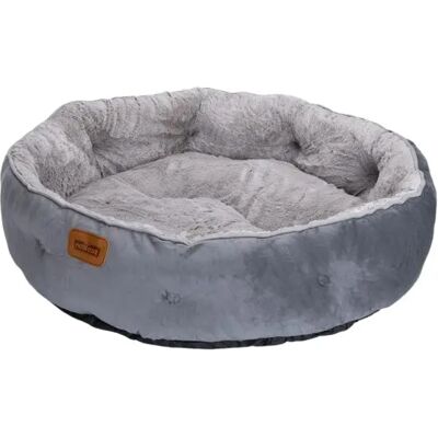 Nobleza Lit Pour Chien Kennel Round Grey 70 x 18 cm - Publicité Nobleza Lit Pour Chien Kennel Round Grey 70 x 18 cm - Publicité