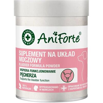 AniForte Formule Vésicale pour Chiens - Complément alimentaire - Publicité AniForte Formule Vésicale pour Chiens - Complément alimentaire - Publicité