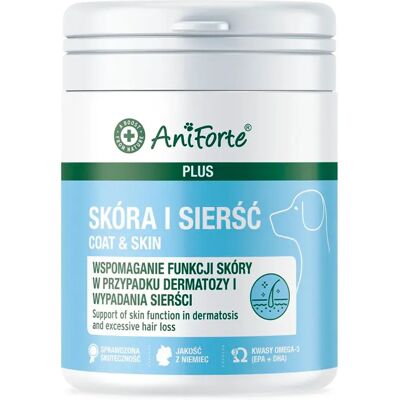 Aniforte Supplément Pour Chien Skin And Coat 90 Tablets One Size - Publicité Aniforte Supplément Pour Chien Skin And Coat 90 Tablets One Size - Publicité