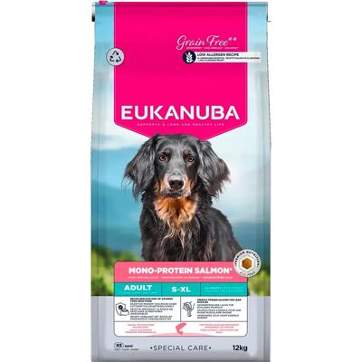 Eukanuba Croquettes Pour Chiens Adultes Monoprotéine Saumon Soin Spécial 12kg One Size - Publicité Eukanuba Croquettes Pour Chiens Adultes Monoprotéine Saumon Soin Spécial 12kg One Size - Publicité