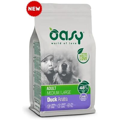 Nourriture pour chiens adultes avec canard - Moyen / Grand - 12kg - Publicité Nourriture pour chiens adultes avec canard - Moyen / Grand - 12kg - Publicité