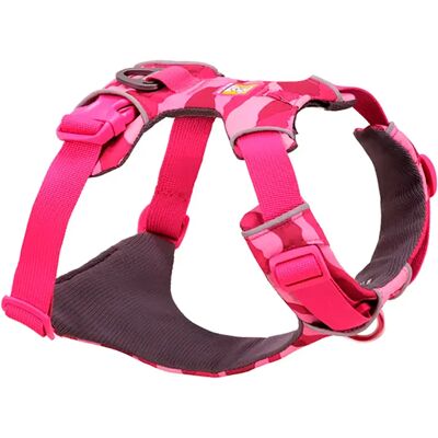 Ruffwear Harnais Pour Chien Front Range® Pink Mountains L-XL - Publicité Ruffwear Harnais Pour Chien Front Range® Pink Mountains L-XL - Publicité