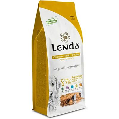 Lenda Nourriture Pour Chiens Adultes Au Poulet 12kg One Size - Publicité Lenda Nourriture Pour Chiens Adultes Au Poulet 12kg One Size - Publicité