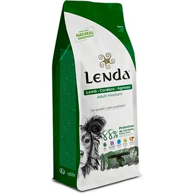 Lenda Nourriture Pour Chiens Agneau Adulte 6kg One Size - Publicité Lenda Nourriture Pour Chiens Agneau Adulte 6kg One Size - Publicité