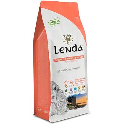 Lenda Nourriture Pour Chiens Adultes Au Saumon 6kg One Size - Publicité Lenda Nourriture Pour Chiens Adultes Au Saumon 6kg One Size - Publicité
