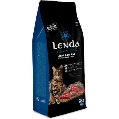 Lenda Nourriture Pour Chats Senior Light Low Fat Grain Free 2kg One Size - Publicité Lenda Nourriture Pour Chats Senior Light Low Fat Grain Free 2kg One Size - Publicité