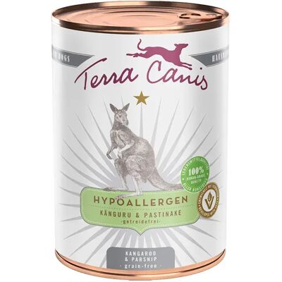 Terra Canis Nourriture Humide Hypoallergénique Pour Chiens Au Kangourou Et Au Panais 400g One Size - Publicité Terra Canis Nourriture Humide Hypoallergénique Pour Chiens Au Kangourou Et Au Panais 400g One Size - Publicité