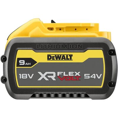 Dewalt Batterie Dcb547 Flexvolt 18v/54v Xr 9.0ah Black One Size - Publicité Dewalt Batterie Dcb547 Flexvolt 18v/54v Xr 9.0ah Black One Size - Publicité