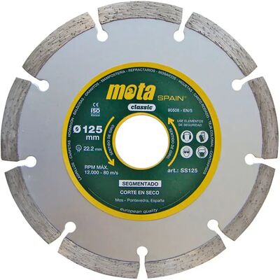 Mota ss230 - Disque Diamanté Segmenté - Outil de Coupe - Publicité Mota ss230 - Disque Diamanté Segmenté - Outil de Coupe - Publicité