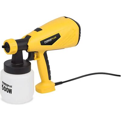 Powerplus Pistolet à Peinture électrique Powx354 500w Yellow / White One Size - Publicité Powerplus Pistolet à Peinture électrique Powx354 500w Yellow / White One Size - Publicité