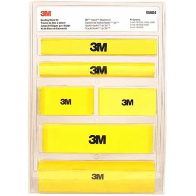 3M Kit De Plateau De Ponçage Hookit Yellow One Size - Publicité 3M Kit De Plateau De Ponçage Hookit Yellow One Size - Publicité