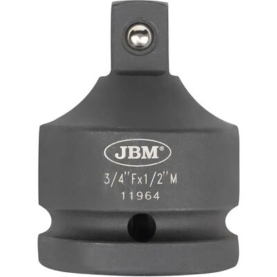 Jbm Adaptateur à Chocs 3/4´´h 1/2´´m Black One Size - Publicité Jbm Adaptateur à Chocs 3/4´´h 1/2´´m Black One Size - Publicité