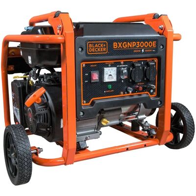 Black & Decker Générateur à Essence 3000w Orange / Black One Size - Publicité Black & Decker Générateur à Essence 3000w Orange / Black One Size - Publicité