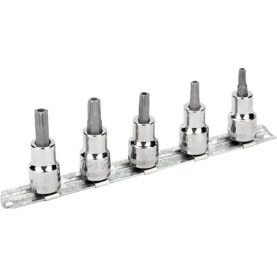 Bahco Jeu De Forets Torx 3/8´´ Tip And Square For Tamper/resistant Screws/rail 5 Unités Multicolor One Size - Publicité Bahco Jeu De Forets Torx 3/8´´ Tip And Square For Tamper/resistant Screws/rail 5 Unités Multicolor One Size - Publicité