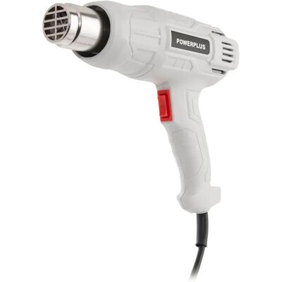 Powerplus Pistolet à Air Chaud 2000w Grey One Size - Publicité Powerplus Pistolet à Air Chaud 2000w Grey One Size - Publicité