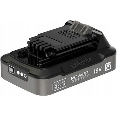 Black & Decker Batterie Bdl2018s 18v 2.0ah Black One Size - Publicité Black & Decker Batterie Bdl2018s 18v 2.0ah Black One Size - Publicité