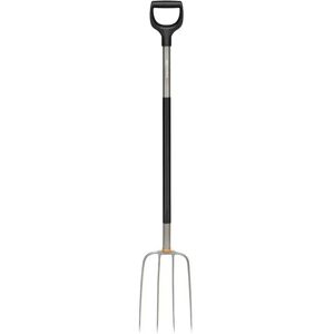 Fiskars Modèle 1070678 Outil de Jardin Ergonomique - Dents en Acier Durables - Publicité Fiskars Modèle 1070678 Outil de Jardin Ergonomique - Dents en Acier Durables - Publicité