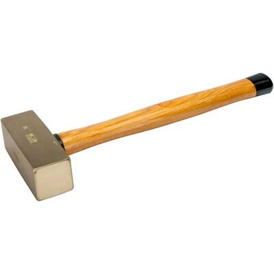 Bahco Masse Anti-étincelles Avec Tête En Aluminium Bronzé Et Manche En Bois 4kg Multicolor One Size - Publicité Bahco Masse Anti-étincelles Avec Tête En Aluminium Bronzé Et Manche En Bois 4kg Multicolor One Size - Publicité