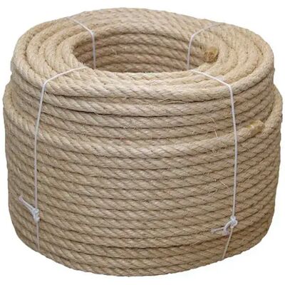 Cofan Corde De Sisal 4-ply 16 Mm 100 M Natural One Size - Publicité Cofan Corde De Sisal 4-ply 16 Mm 100 M Natural One Size - Publicité