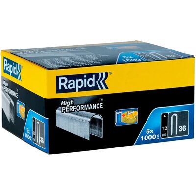Rapid Agrafes 11885110 12 Mm Silver One Size - Publicité Rapid Agrafes 11885110 12 Mm Silver One Size - Publicité