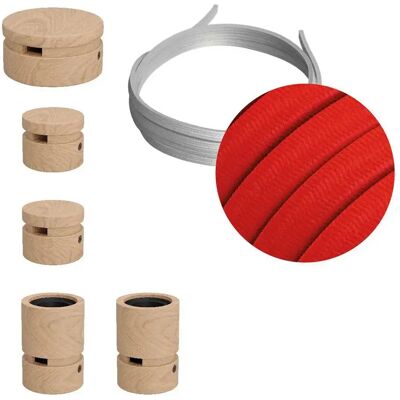 Creative Cables Kit D´éclairage Wiggle Filé System Cm09 5 M 5 Unités Brown / Red One Size - Publicité Creative Cables Kit D´éclairage Wiggle Filé System Cm09 5 M 5 Unités Brown / Red One Size - Publicité