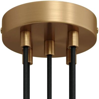 Creative Cables Kit De Rose Cylindrique En Métal Krm575fotsterm Satin Brass One Size - Publicité Creative Cables Kit De Rose Cylindrique En Métal Krm575fotsterm Satin Brass One Size - Publicité