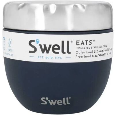 S'WELL Calacatta S'well Eats 2-in-1 Contenant alimentaire - food container - Publicité S'WELL Calacatta S'well Eats 2-in-1 Contenant alimentaire - food container - Publicité
