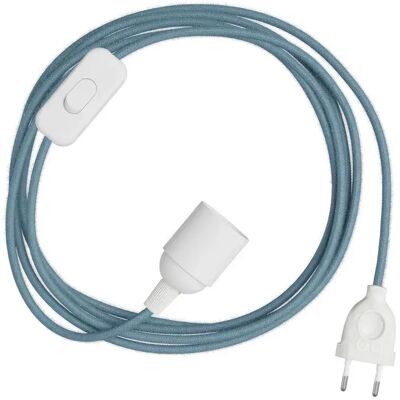 Creative Cables Porte-lampe Snakebis E27 Avec Câblage 3 M Blue One Size - Publicité Creative Cables Porte-lampe Snakebis E27 Avec Câblage 3 M Blue One Size - Publicité