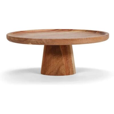 Andrea House Plat à Gâteau En Bois D´acacia 25x10 Cm Brown One Size - Publicité Andrea House Plat à Gâteau En Bois D´acacia 25x10 Cm Brown One Size - Publicité