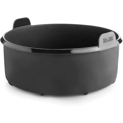 Ibili Panier De Friteuse à Air Silicone 20 Cm Black One Size - Publicité Ibili Panier De Friteuse à Air Silicone 20 Cm Black One Size - Publicité