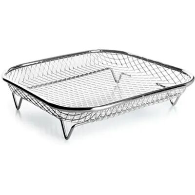 Ibili Panier Carré Pour Friteuse à Air Grey One Size - Publicité Ibili Panier Carré Pour Friteuse à Air Grey One Size - Publicité