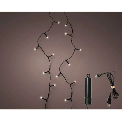 Lumineo Guirlande Lumineuse 72736 100 Led 7.4 M Black One Size - Publicité Lumineo Guirlande Lumineuse 72736 100 Led 7.4 M Black One Size - Publicité