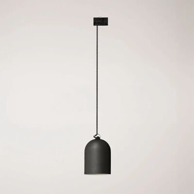 Creative Cables Lampe Suspendue Mini Campana Track Stucchi Slate / White One Size - Publicité Creative Cables Lampe Suspendue Mini Campana Track Stucchi Slate / White One Size - Publicité